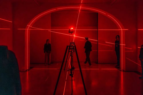 Equilibrium (2022), kinetic sculpture - installation by Cinzia Campolese