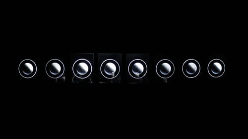 How Many Planets In The Solar System?, audiovisual installation by Cinzia Campolese, view 2 of 7